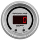 Autometer 52.4mm Silver Switchable 0-1600 PSI/0-110 BAR Fluid Pressure UltraLite Elite Digital Gauge