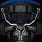 AWE 2024 Ford Mustang GT Fastback S650 RWD Track Edition Catback Exhaust w/ Dual Chrome Silver Tips