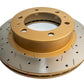 DBA 05+ Toyota 4-Runner KUN/GGN/TGN Front Drilled and Slotted 4000 Series Rotor