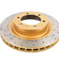 DBA 2012 Toyota 4Runner/11-12 FJ Cruiser Front Drilled and Slotted 4000 Series Rotor