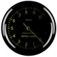 Autometer Chronocentric Tachometer - 80mm Blk - 0-10K RPM
