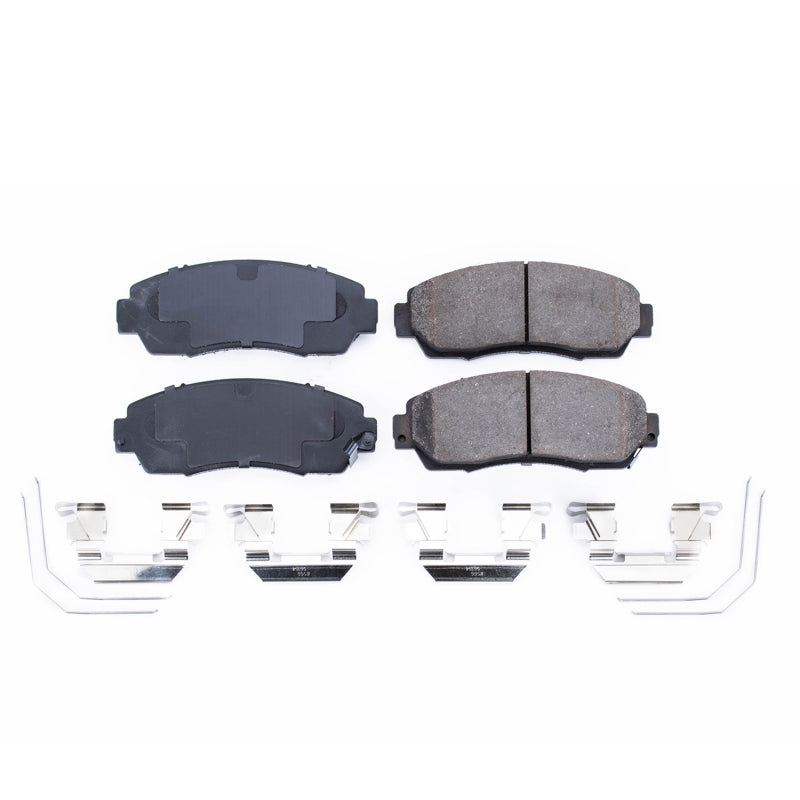 Power Stop 2021 Honda CR-V Front Z17 Evo Ceramic Brake Pads w/Hardware