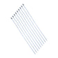 DEI Lockjaw Locking Ties 8in - 9 Per Pack
