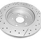 DBA 2009 Pontiac G8 GT 6.0L (V8) Uni-Directional Cross-Drilled/Slotted Rear Rotor