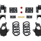 MaxTrac 14-16 GM C/K1500 2WD/4WD Extended/Crew Cab w/Cast Steel Susp. 3in/5in Lowering Kit