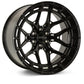 Vossen HFX-1 20x9.5 - 6x139.7 - ET30 - Deep - 106.1 - Gloss Black Wheel