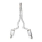 Stainless Works 2024 Mustang GT Catback Dual Tips Legend Sound H-Pipe Performance Connect Exhaust