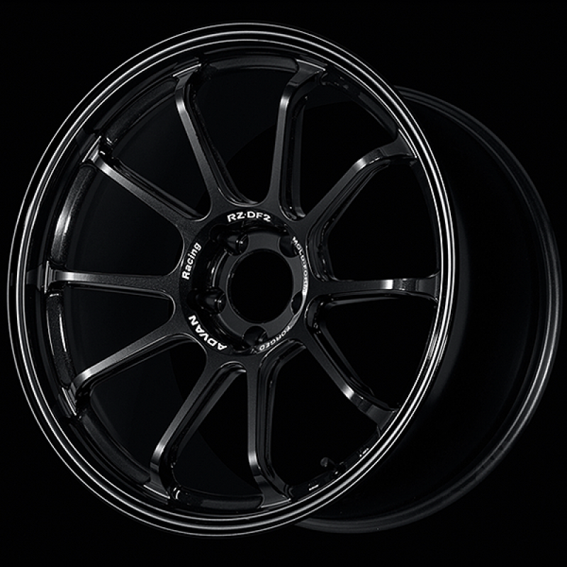 Advan RZ-DF2 20x9.0 / +38 Offset / 5-120 / 73mm Bore / Racing Titanium Black