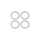 WIlwood Crush Washer Kit .511 ID x .752 OD x .062 - Carbon (Pack of 4)