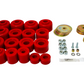Energy Suspension 10-24 Toyota 4Runner Body Mount Set - Red