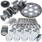 Eagle Oldsmobile 455 4.250in Crank 6.735in H-Beam -5cc Flat Top 4.185in Pistons Balanced Assembly