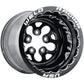Weld Alpha-1 15x13 / 5x127 BP / 2in. BS Wheel - Black DBL MTS