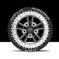 Weld Full Throttle 1-Piece 15x8 / 5x4.5 BP / 3.5in. BS Black Wheel