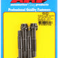 ARP 5/16-24 X 2.250 black 12pt water pump pulley w/ 1.000in fan spacer stud kit
