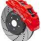 Wilwood SX6R Big Brake Dynamic Front Brake Kit 15in Drilled & Slotted Red 2020+ Chevy C8 Corvette