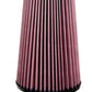 K&N Universal Round Clamp-On Air Filter 4-1/2in FLG, 5-7/8in B, 3-1/4in X 4-1/2in T, 8in H
