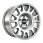 BBS TS-R 18x9in - 5x120 - 72.56 CB - ET30 - Satin Silver Wheel