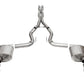 Corsa 2024 Ford MustangGT Sport Cat-Back Exhaust Sys. 3.0in Dual Rear Exit w/4.5in Straight Cut Tips