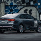MBRP 2022-2023 Kia Forte GT 1.6L Turbo2.5in Axle-Back Dual Split Rear w/ Quad Carbon Tips