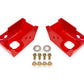 BMR 2021+ Ford Bronco (Exc. Bronco Sport) Rear Shock Mount Skid Plates - Red