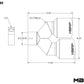 MBRP Burnt End Tip 2.5 ID Dual 4 OD Out 9.55 length Single wall 304 Stainless Steel Pass Side