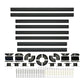 Westin EXP Roof Rack for Mid Size EXP Truck Cap (RACK ONLY - NO CAP) 45x55in. - Tex. Blk