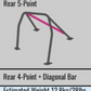 Cusco D1 Chromoly  5-PT Roll Cage Subaru Nissan GT-R (R35)S/O/No Cancel)  Chromoly/Blue