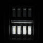 AlphaRex 19-24 Jeep Gladiator JT Nova-Series Prismatic LED Tail Lights - Black-Red