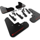 Rally Armor 2025+ Kia K4 Black Mud Flap Red Logo