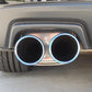 Invidia 15+ Subaru WRX/STI 4Dr Q300 Twin Outlet Rolled Titanium Burnt Quad Tip Cat-Back Exhaust