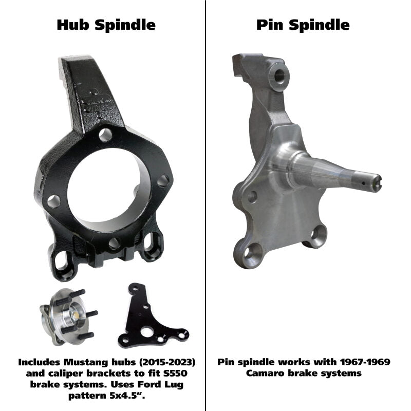 Ridetech 70-81 Chevrolet Camaro / Pontia Firebird (2nd Gen) Front Perf. Subframe w/ Pin Spindle