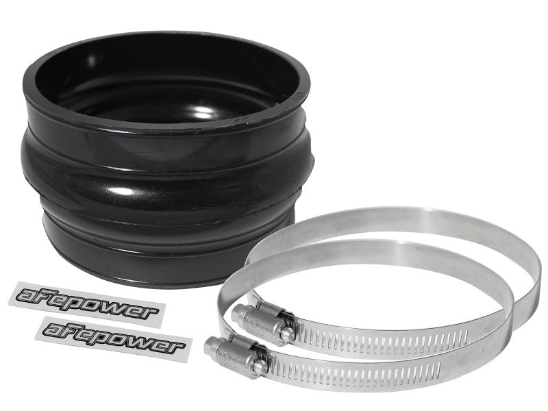 afe Magnum FORCE Intake Coupling Kit (4-1/2 IN ID x 3 IN L) Straight Coupler w/ Hump - Black