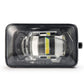Alpharex 15-20 Ford F150/17-22 Super Duty DoubleTap Dual Color LED Projector Fog Lights