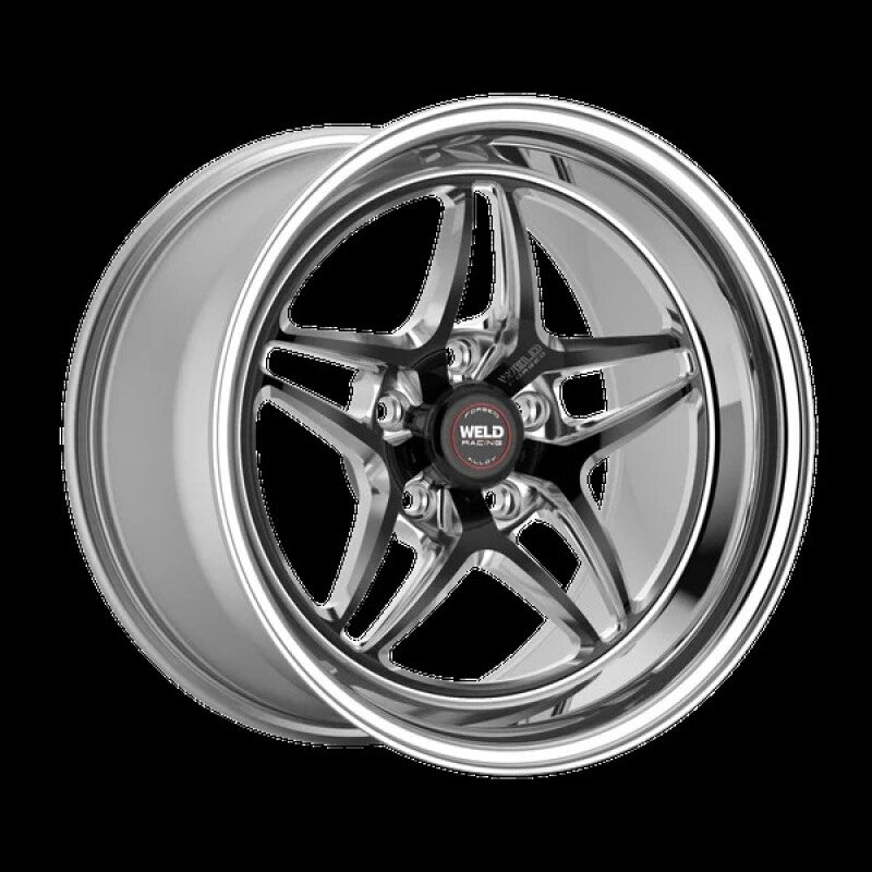 Weld S81 20x10 / 5x115 BP / 4.8in. BS (-18mm Offset) Black Wheel 3.18 ID (High Pad)