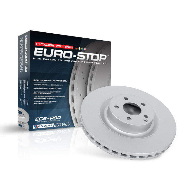 Power Stop 06-11 Saab 9-3 Front Evolution High Carbon Geomet Coated Rotor