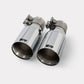 Remus 2012 Suzuki Swift Sport 1.6L (M16A) 90mm Straight Cut Chrome Tail Pipe Set (Pair)