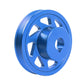 Perrin 93-11 Subaru Impreza / 04-21 STI / 02-14 WRX EJ Engines (w/o AC ONLY) Crank Pulley - Blue