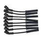 Moroso GM Gen V LT1/LT4 Ultra 350 8mm Multi-Angle Boot Ignition Spark Plug Wire Set - Black