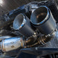MBRP 20-24 Chevrolet Corvette C8 3in Active Cat Back Quad Split Rear Exit Exhaust w/ AFM Sims