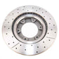 DBA 93-05 Lexus GS300 Front Drilled & Slotted Street Series Rotor