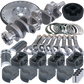 Eagle Ford 302 3.400in Crank 5.400in I-Beam Rods 4.000in Pistons 157 Tooth FW Balanced Assembly