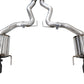 AWE 2024 Ford Mustang GT Fastback S650 RWD Touring Catback Exhaust w/ Dual Diamond Black Tips
