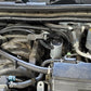 J&L 17-23 Nissan Armada / 14-23 Infiniti QX80 5.6L Driver Side Oil Separator 3.0 - Clear Anodized