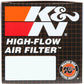 K&N Universal Clamp-On Air Filter (2-7/16in FLG - 4-1/2x3-3/4in B - 3x2in T - 4in H)