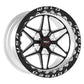 Weld S81 17x10 / 5x115 BP / 5.2in BS Black Wheel (High Pad) - Black Single Beadlock MT