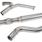 Perrin 22-24 Subaru WRX T304 Stainless Steel Midpipe w/ Resonator