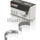King Engine Bearings Mercedes Benz Om611.960/981/821/962/966 (Size +0.25mm) Main Bearing Set