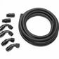 Radium Engineering 10AN Universal PTFE Hose Kit - Black