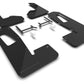 Rally Armor 2022+ Rivian R1S Black UR Mud Flap w/ Metallic Black Logo