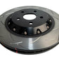 DBA HSV Clubsport/ Granfe/ GTS  Series Slotted Rotor Black Hat - Front